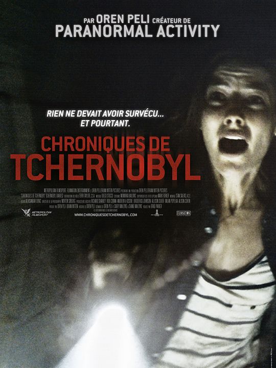 Terror en Chernóbil : Póster