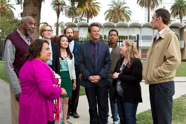 Go On : Foto Tyler James Williams, Matthew Perry, Brett Gelman, Sarah Baker