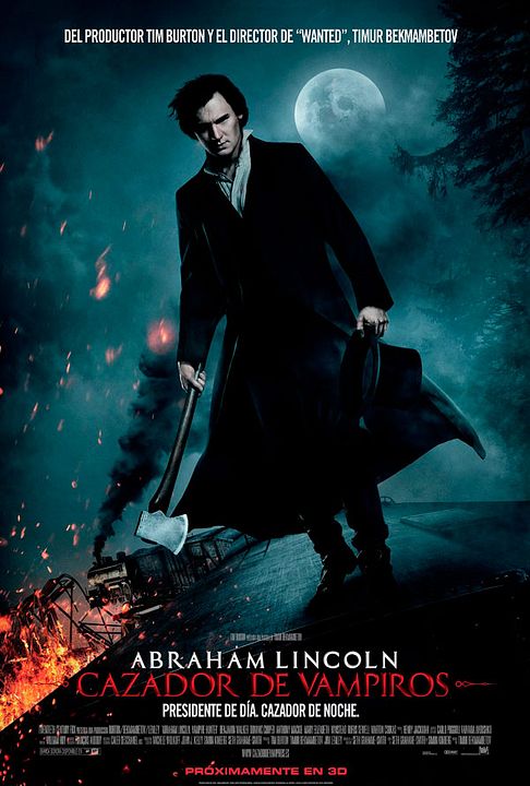 Abraham Lincoln: cazador de vampiros : Póster