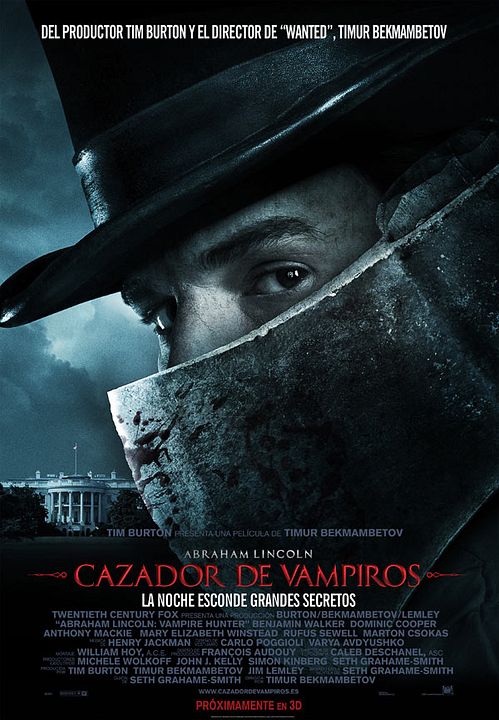 Abraham Lincoln: cazador de vampiros : Póster