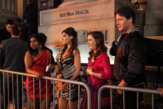 Foto Ike Barinholtz, Mindy Kaling