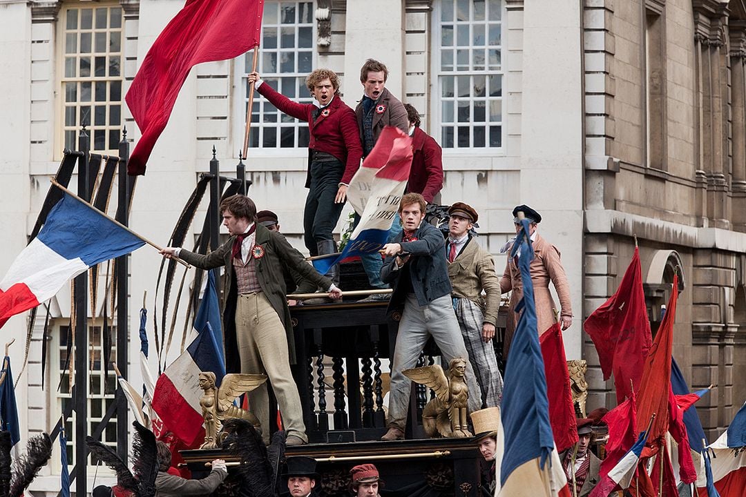 Los miserables : Foto Eddie Redmayne, Aaron Tveit