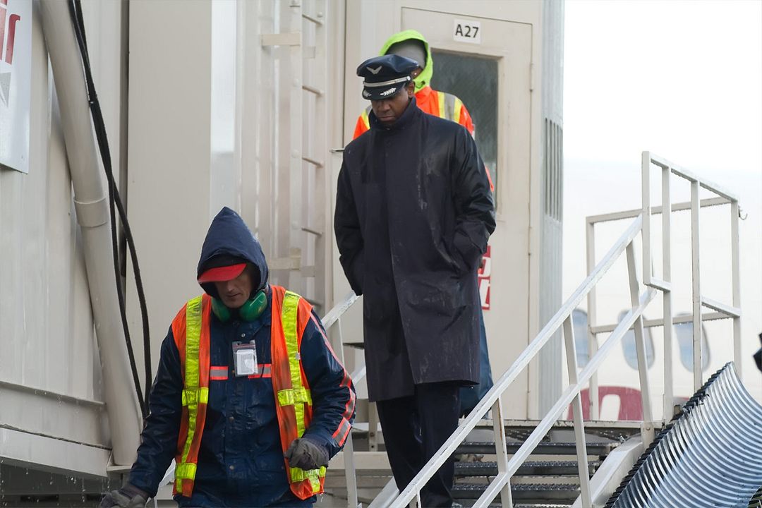 El vuelo : Foto Denzel Washington