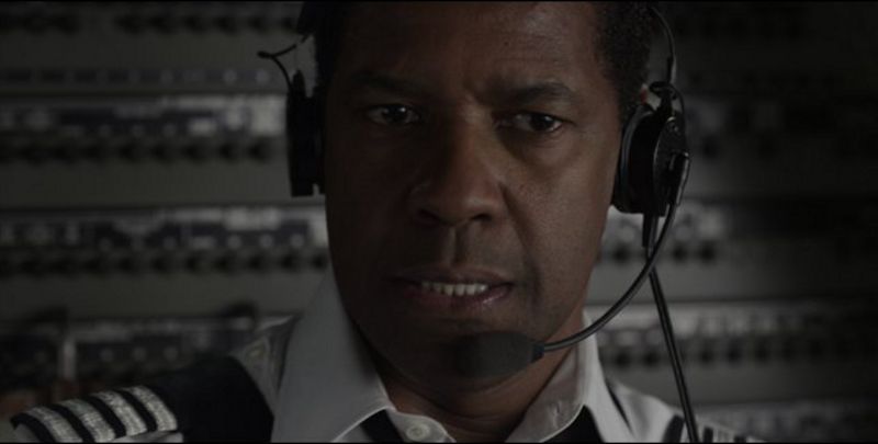 El vuelo : Foto Denzel Washington