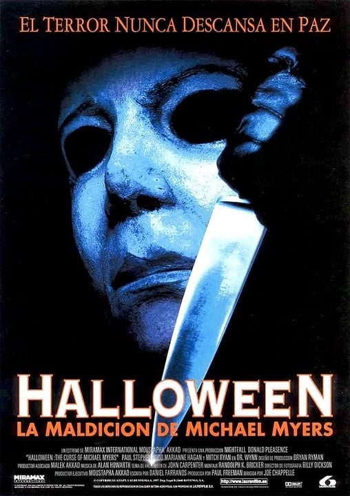 Halloween: La maldición de Michael Myers : Póster