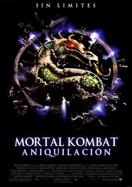 Mortal Kombat: Aniquilación : Póster