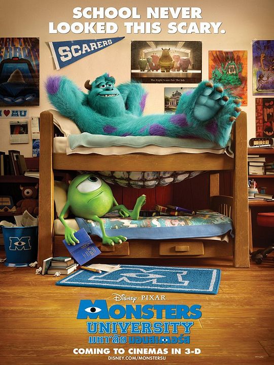 Monsters University : Póster