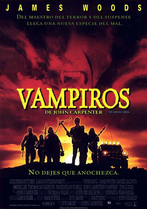 Vampiros de John Carpenter : Póster