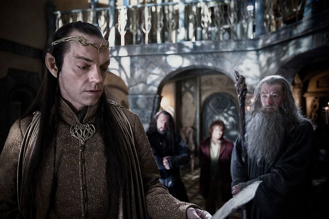 El Hobbit: Un viaje inesperado : Foto Ian McKellen, Hugo Weaving