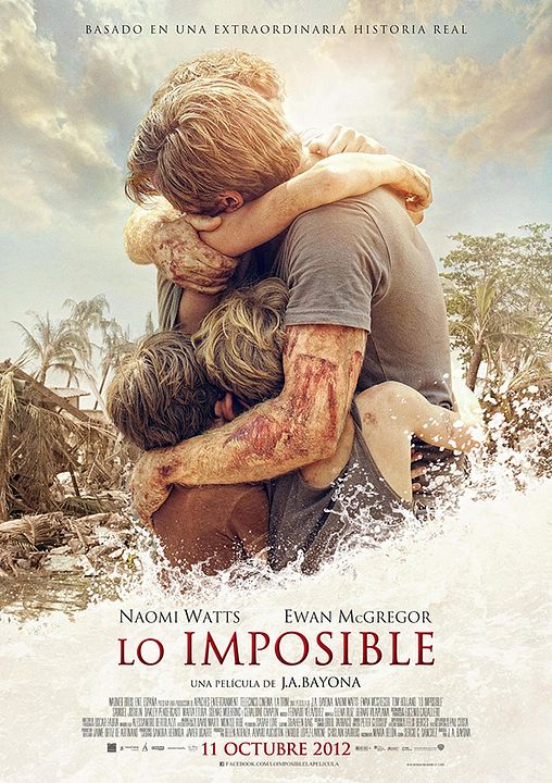 Lo imposible : Póster