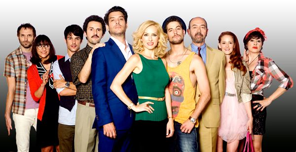 Foto Ana Polvorosa, Kira Miró, Julián López, Carlos Areces