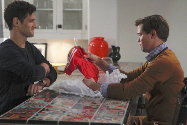 Foto Andrew Rannells, Justin Bartha