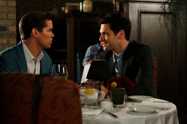 Foto Andrew Rannells, Justin Bartha