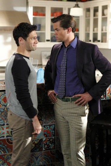 Foto Justin Bartha, Andrew Rannells