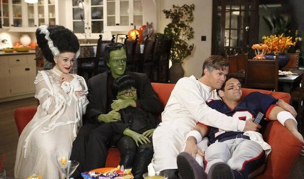 Foto Bebe Wood, Andrew Rannells, Justin Bartha