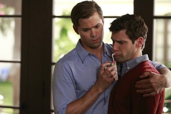 Foto Andrew Rannells, Justin Bartha