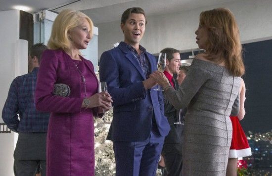 Foto Andrew Rannells, Ellen Barkin