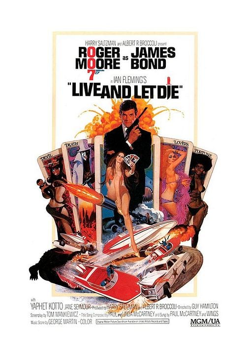 Vive y deja morir : Póster