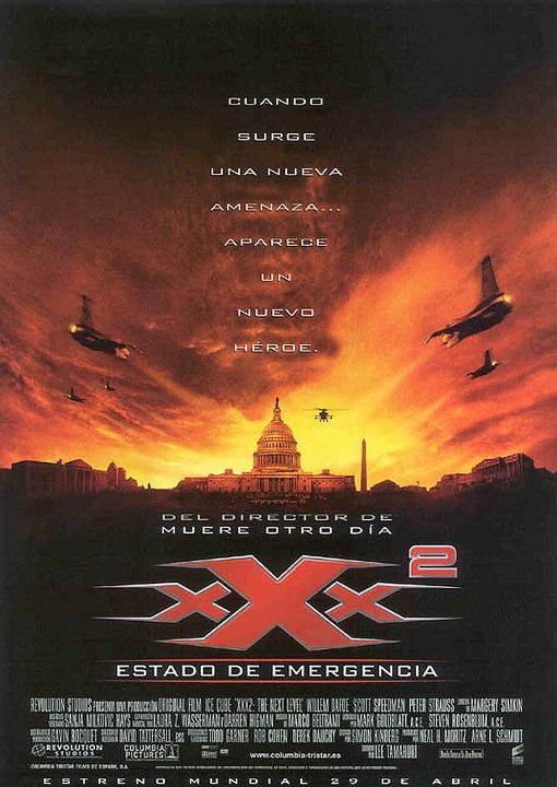 xXx 2: Estado de emergencia : Póster