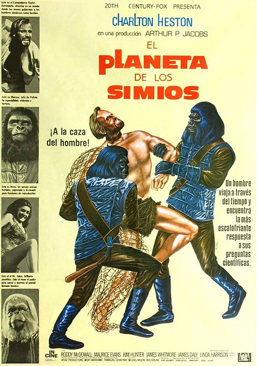 El planeta de los simios : Póster