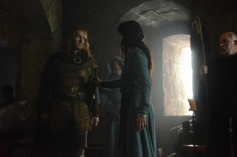 Foto Tom Felton, Jessica Brown Findlay