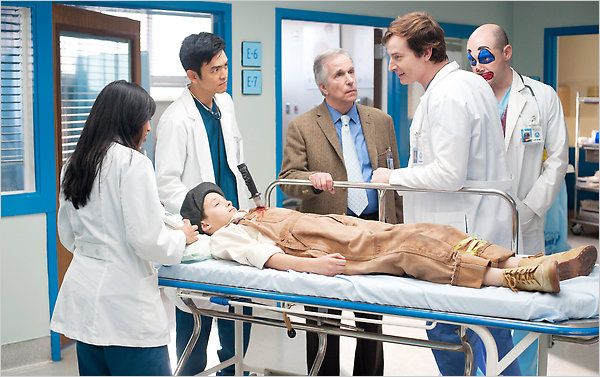 Foto Rob Huebel, John Cho