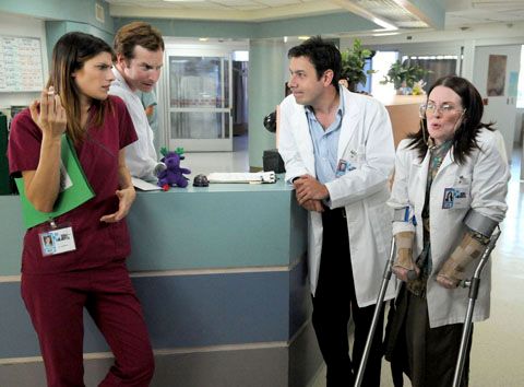 Foto Rob Huebel, Lake Bell, John Ross Bowie, Megan Mullally