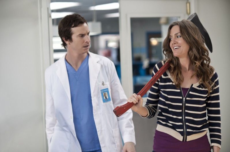 Foto Rob Huebel, Erinn Hayes