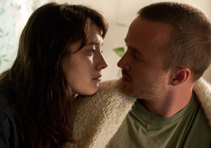 Foto Aaron Paul, Mary Elizabeth Winstead