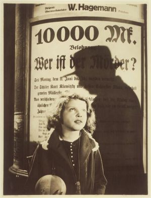 M, el vampiro de Düsseldorf : Póster