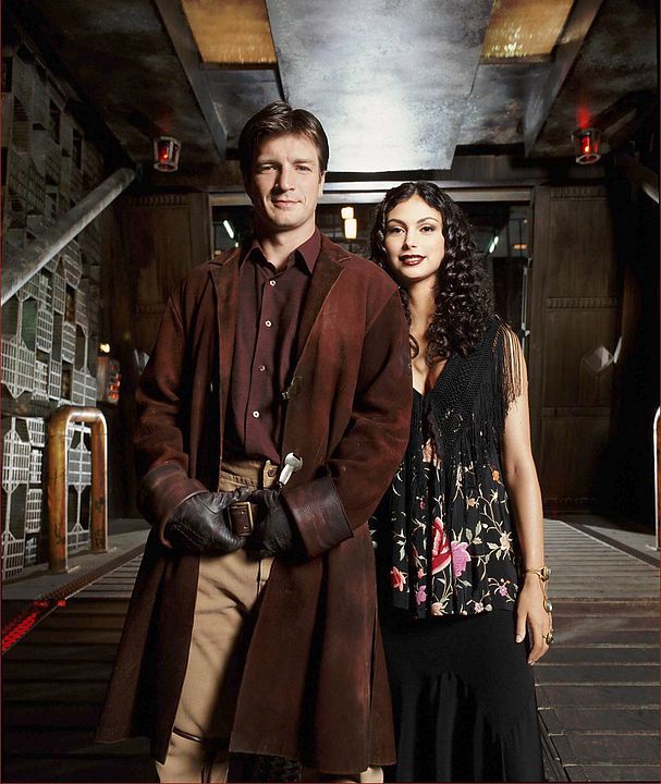 Foto Morena Baccarin, Nathan Fillion