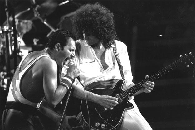 Hungarian Rhapsody: Queen Live In Budapest '86 : Foto Freddie Mercury, Brian May