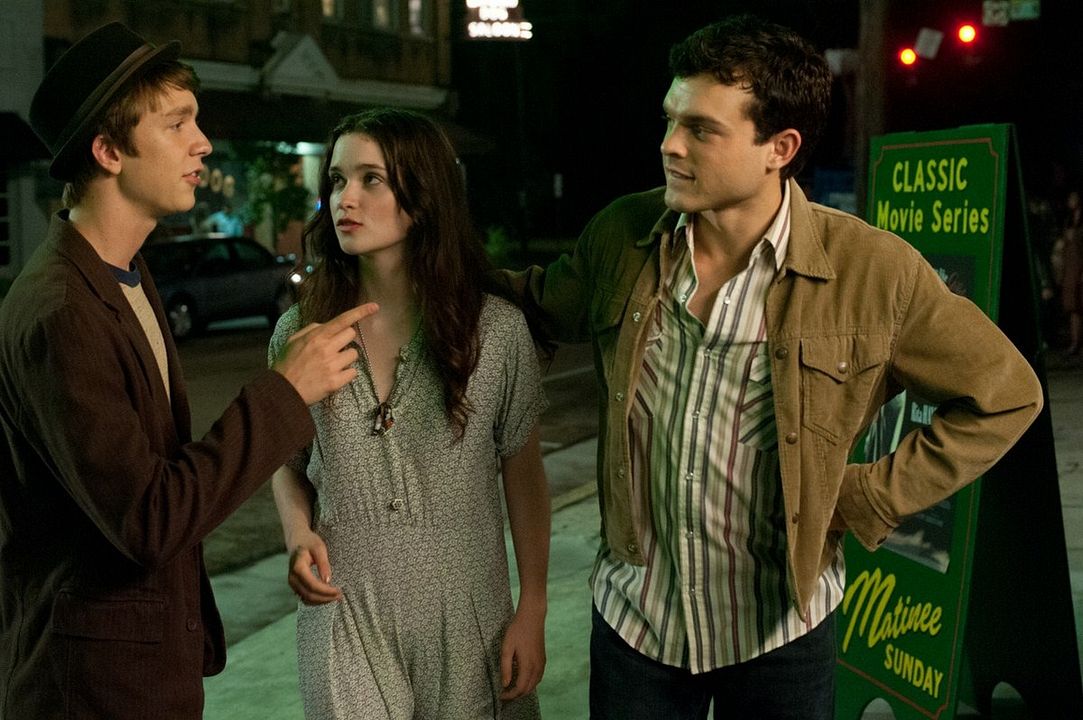 Foto Alice Englert, Alden Ehrenreich, Thomas Mann (II)