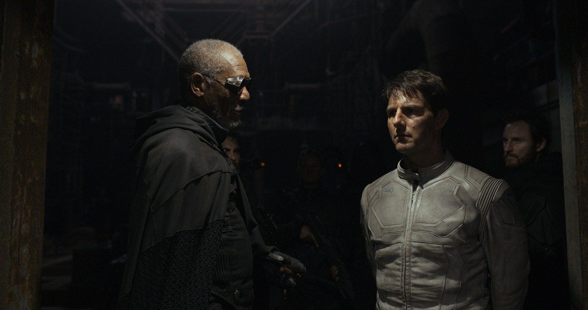 Oblivion: El tiempo del olvido : Foto Morgan Freeman, Tom Cruise