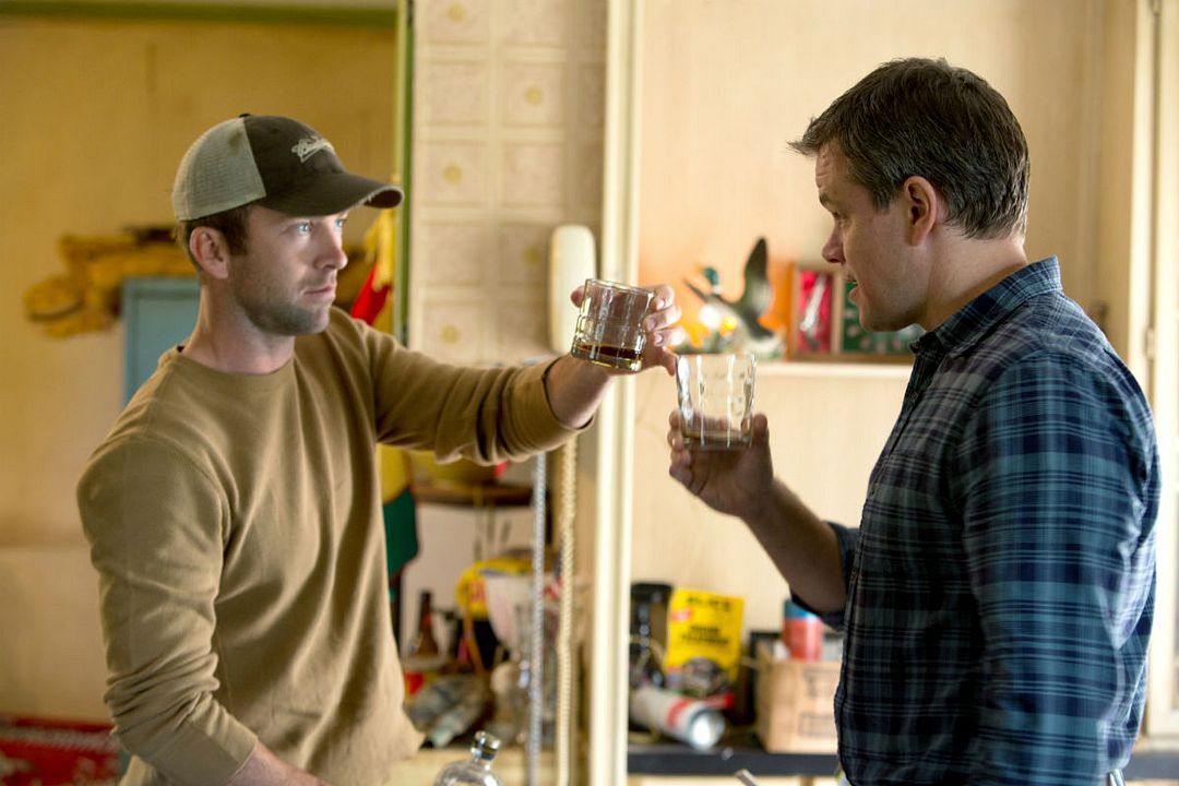 Foto John Krasinski, Matt Damon