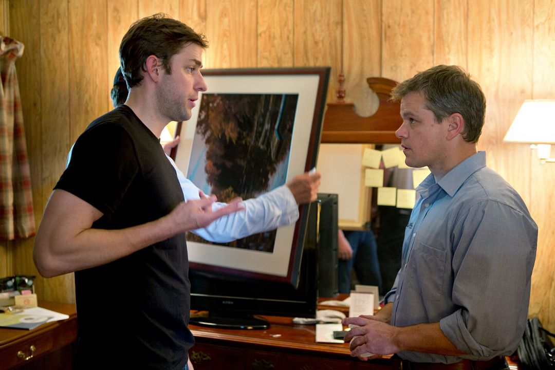 Foto John Krasinski, Matt Damon