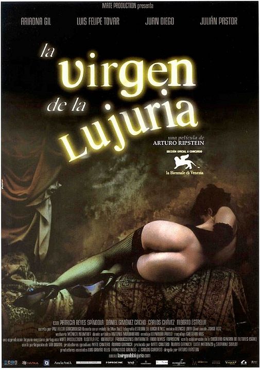 La virgen de la lujuria : Póster