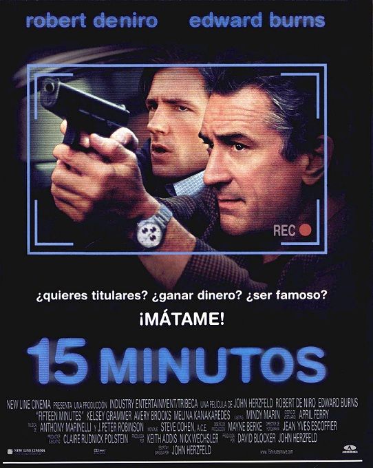 15 Minutos : Póster