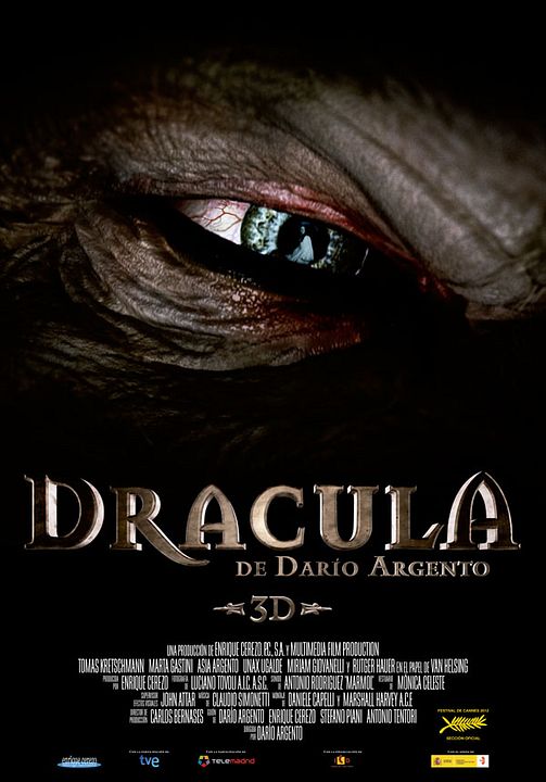 Drácula 3D : Póster