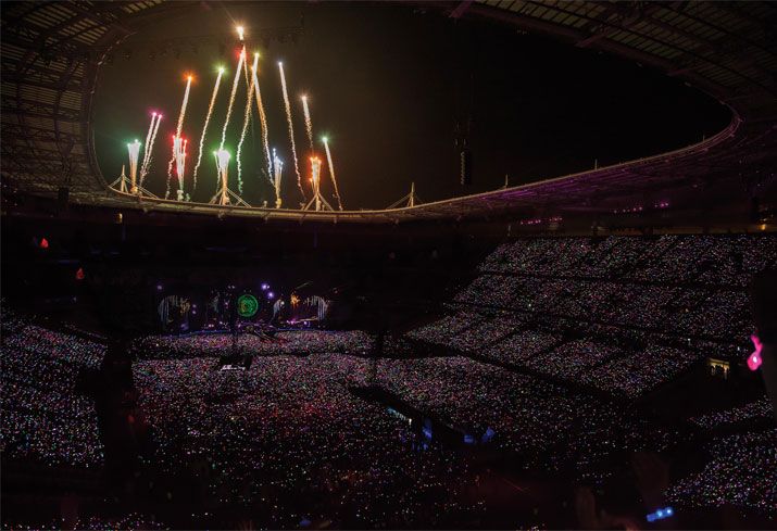 Coldplay Live 2012 : Foto