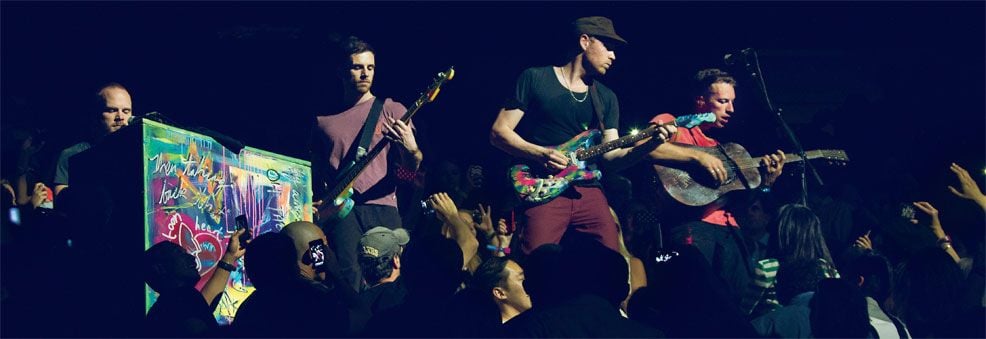 Coldplay Live 2012 : Foto