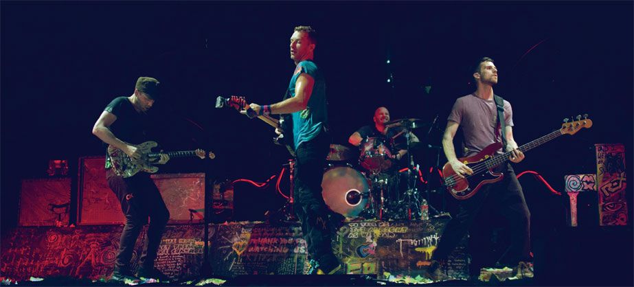 Coldplay Live 2012 : Foto