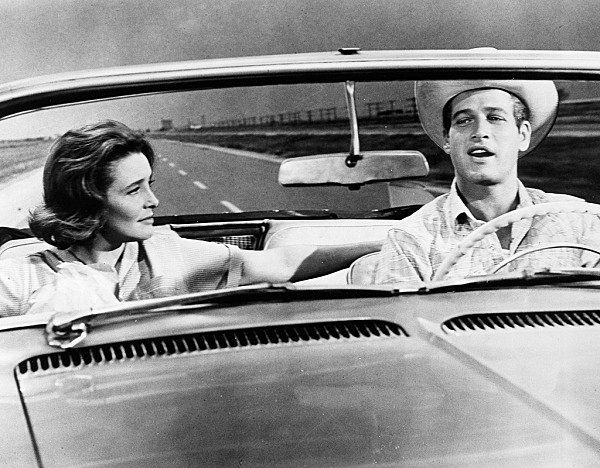Foto Patricia Neal, Paul Newman