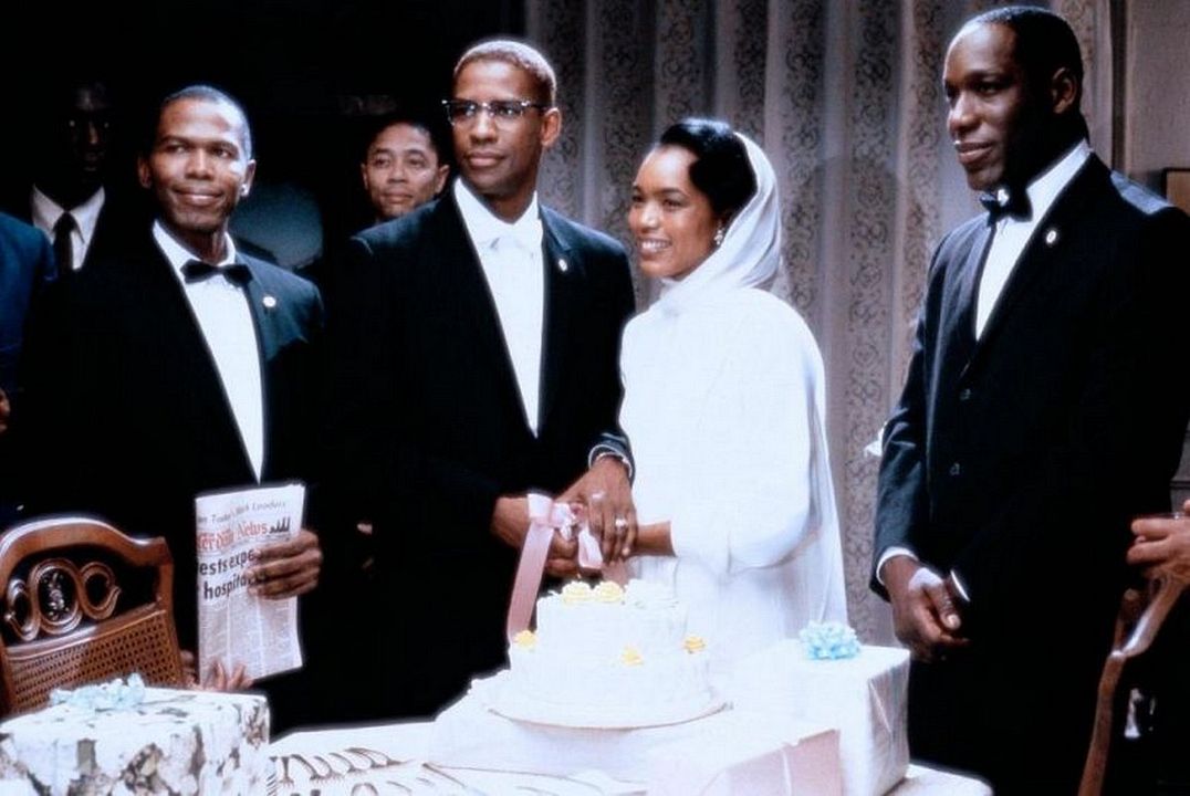 Malcolm X : Foto Angela Bassett, Denzel Washington