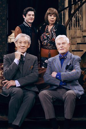 Foto Derek Jacobi, Frances de la Tour, Ian McKellen