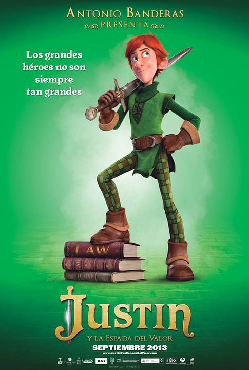 Justin and the Knights of Valour : Póster