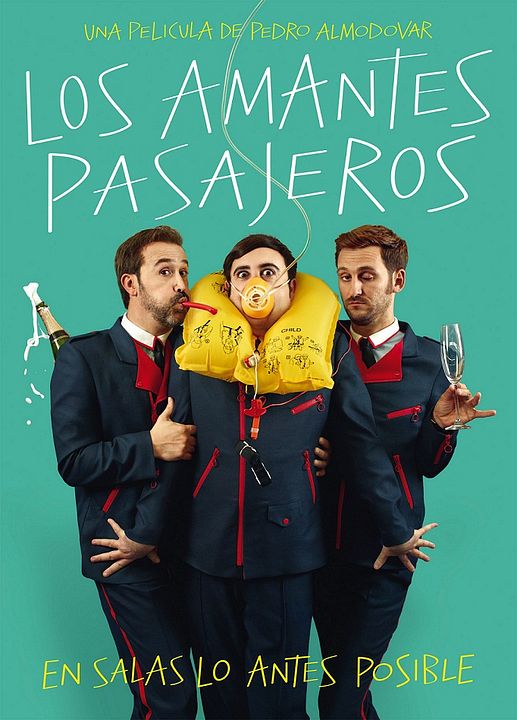 Los amantes pasajeros : Póster