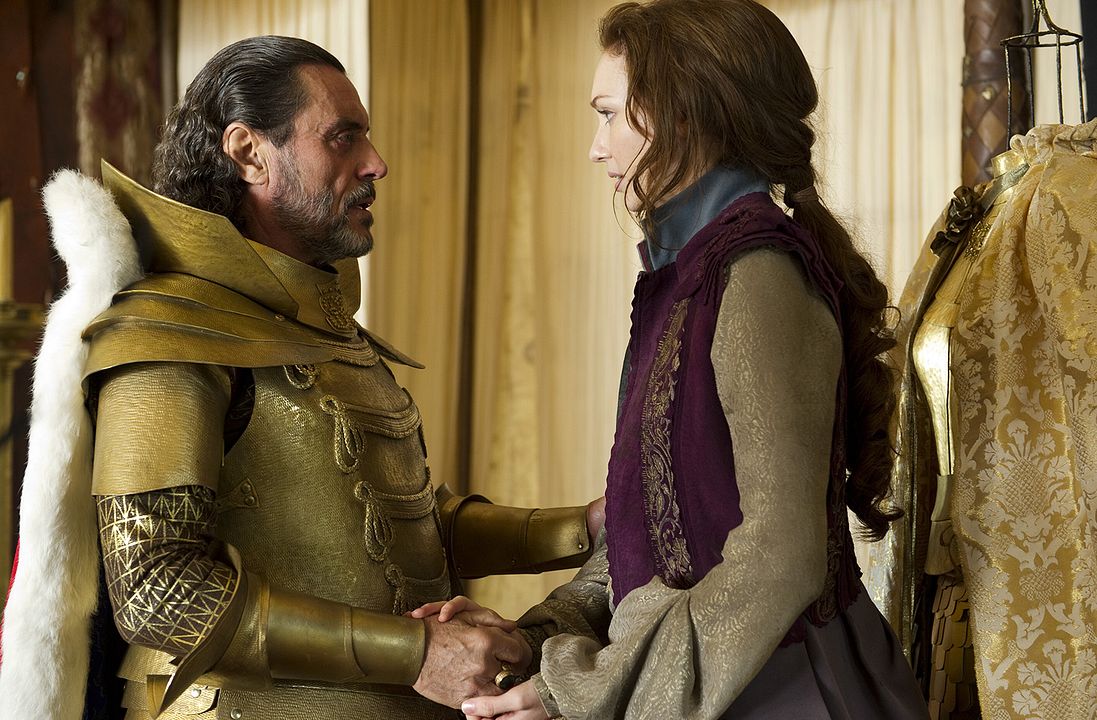 Jack el cazagigantes : Foto Eleanor Tomlinson, Ian McShane