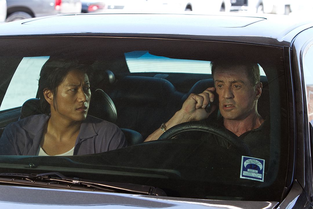 Foto Sylvester Stallone, Sung Kang