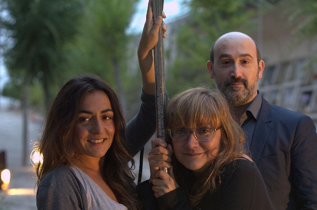 Foto Candela Peña, Javier Cámara, Isabel Coixet